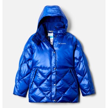 Columbia Jas Meisjes, Forest Park Down Hooded Puffy Blauw, 79YSLCRBF